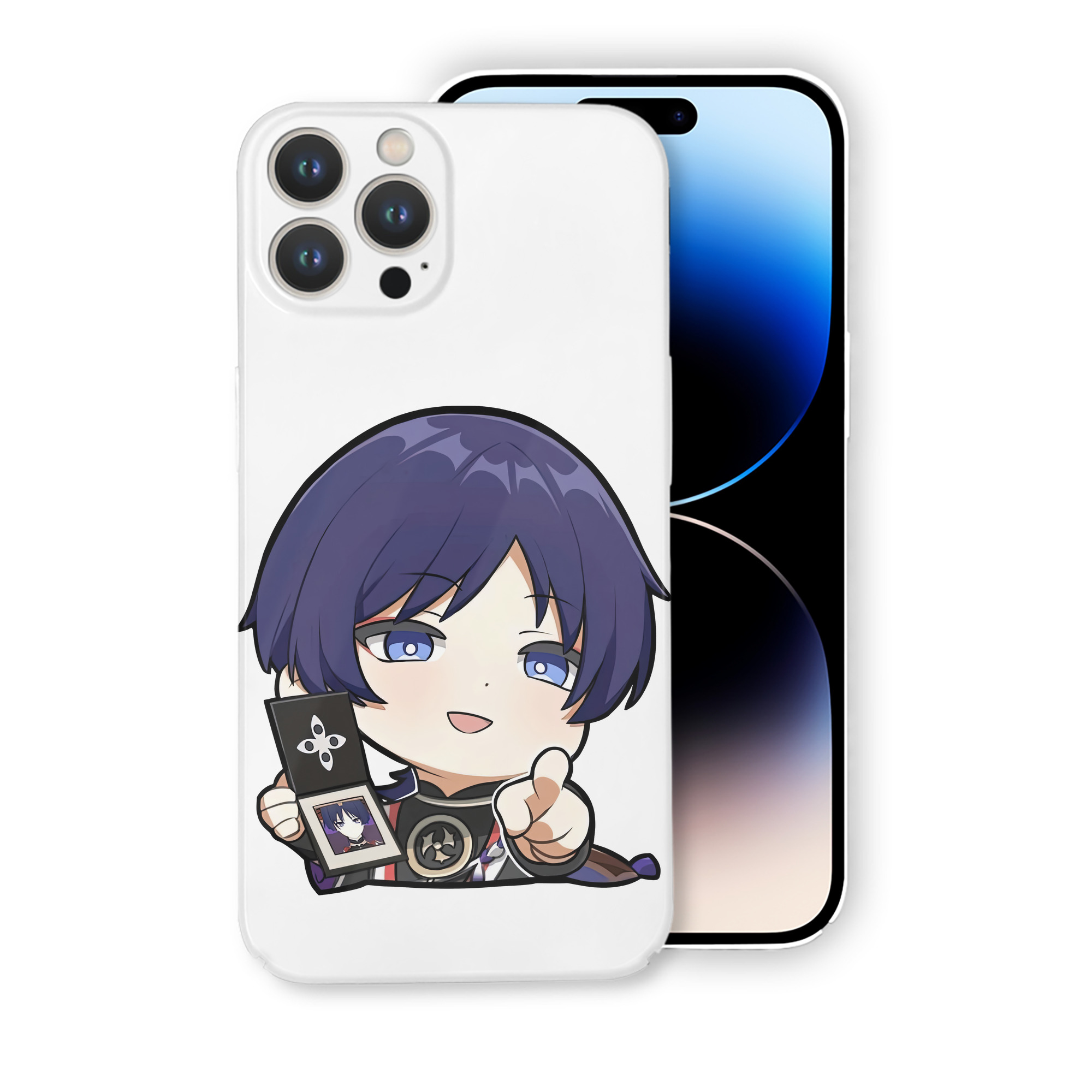 げんし神 さんペい genshin Sanpei 【iPhone 14シリーズ対応】ハードケース